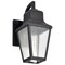 Nuvo Lawrence - 1 Light Small Wall Lantern - Matte Black with Clear Seeded Glass 60/8131 - alternate 6